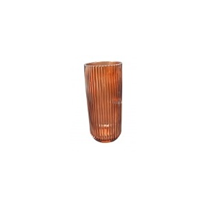 Cylinder Striped Brown